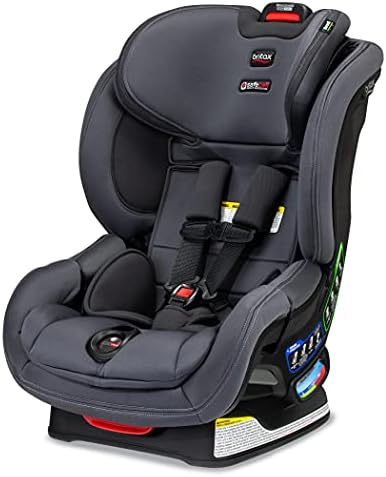 Britax Boulevard ClickTight Convertible Car Seat, Cool N Dry Charcoal - Cooling & Moisture Wicking Fabric