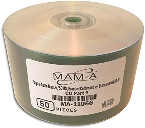 MAM-A CDR "Music Only " 80 Min Unbranded 50 Pack