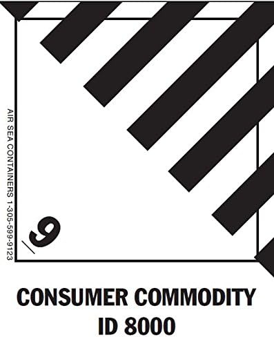 Consumer Commodity ID 8000 Labels, Roll of 500