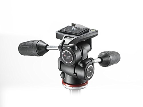 Manfrotto Mh804-3W 3 Way Head With Two Replacement Quick Release Plates For The Rc2 Rapid Connect Adapter #TOP2