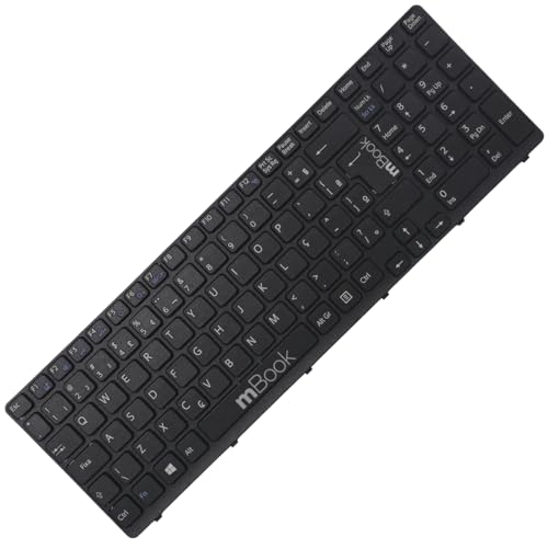 Teclado P/Sony Vaio Sve15 Sve151j11x Sve 15 Preto Abnt2 Ç