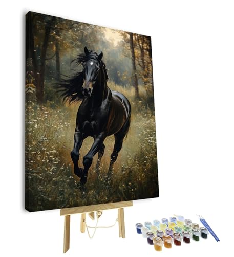 Peinture par numéros pour adultes pour créer une décoration murale de salon