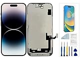 Qinqiyue for iPhone 15 Screen Replacement for iPhone 15 LCD Screen Replacement for iPhone 15 A2846, A3089, A3092, A3090 LCD Display Touch Screen Assembly Repair Parts