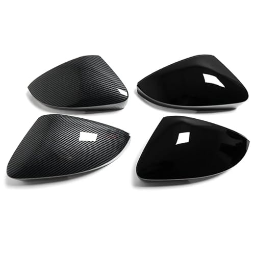 Coques de rétroviseurs noirs pour Skoda Octavia MK3 A7 5E