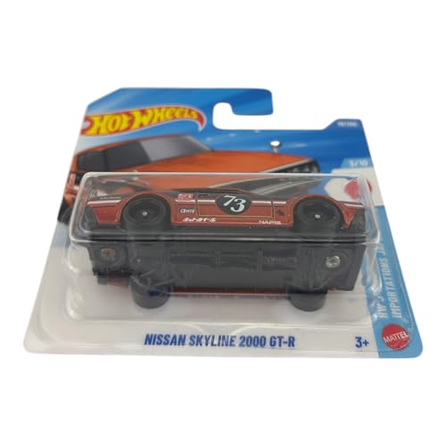 Hot Wheels Nissan Skyline 2000 GT-R a escala 1:64 miniatura 5