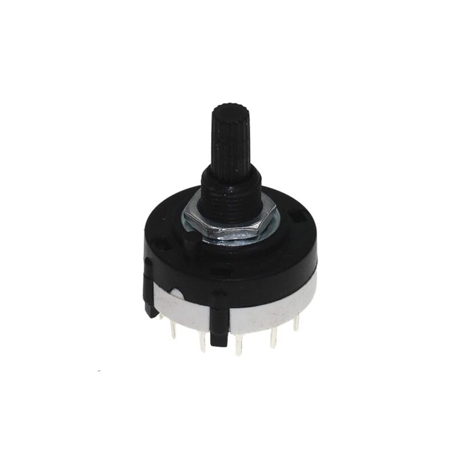 Commutateur rotatif RS26 à 1 pôle 12 positions avec poignée de 21mm pour circuit électrique