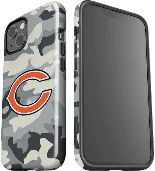 Skinit Impact Phone Case Compatible with iPhone 14 - Officially Licensed NFL Chicago Bears Camo Design