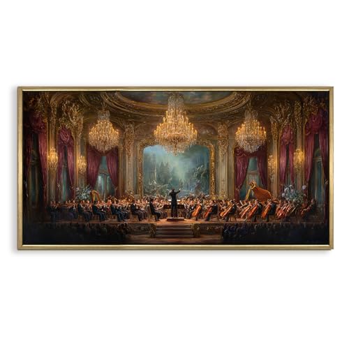 PAPER PLANE DESIGN Classical Quartet in Grand Hall – Large Framed...