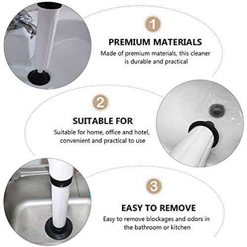 DOITOOL Desentupidor de pressão de ar pneumático para vaso sanitário, desentupidor de ar de alta pre