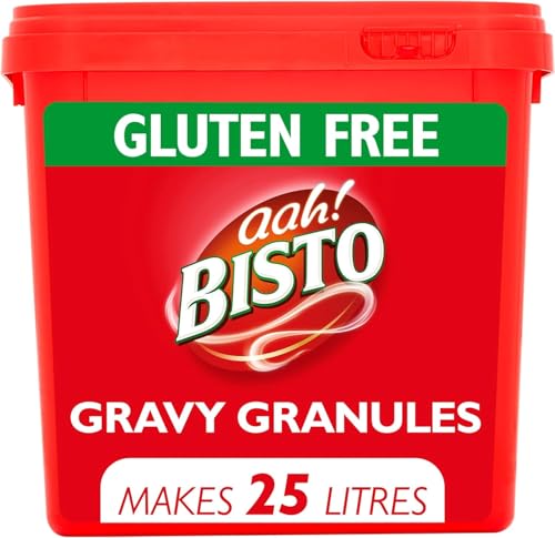 Bisto Flavoursome & Delicious Gluten Free Fine Gravy Granules for Hearty Family Mealtimes, 1.8 kg Tub (Pack of 1)