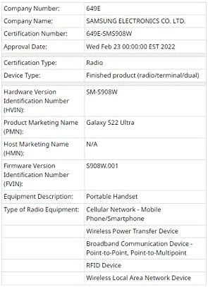 Samsung Galaxy S22 Ultra 5G White 256GB - 6.8" 120 Hz AMOLED Display, 108MP+12MP+10MP+10MP Rear Camera, 40MP Selfie Camera, 8K Video, S-Pen included (CAD Version & Warranty) — view 5