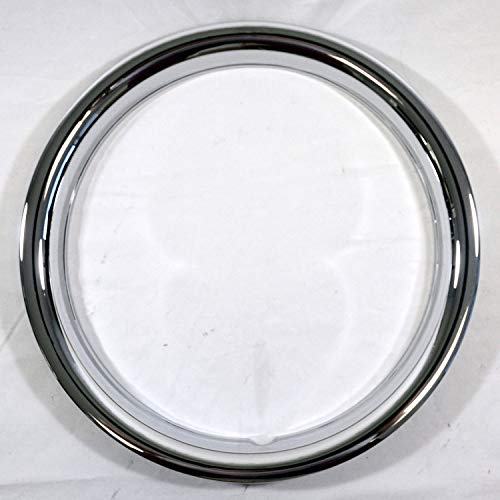 Brighter Design Set Of 4 13" Chrome 1 3/4" Deep Wheel Trim Rings #TOP1