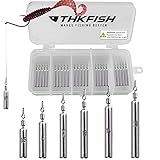 dropshot angeln WASSERFAHRT & BALL GESTALTEN GEWICHTE: Mit einer Wassertropfenform, die mehr Oberfläche für den Boden bietet, können Sie jeden Kieselstein, Zweig oder jede Änderung der Bodenzusammensetzung spüren. Gewichte in Form von Wassertropfen und Bällen eignen sich hervorragend für sandige und schlammige Böden.