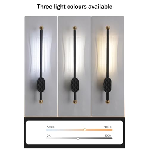Aplique creativo cabecera para dormitorio moderno con luz LED regulable 2