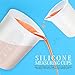 Silicone Measuring Cups for Epoxy Resin, 250 & 100ml Reusable Epoxy Resin Mixing Cups, Silicone Pouring Cup, Thick Hard Stir Sticks, Finger Cots, Tweezers for Epoxy Resin Mixing, Resin Casting Molds