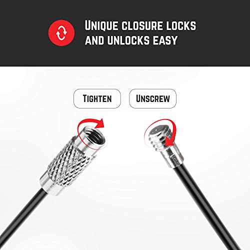 Large Key Ring Cable Wire Car Keychains Keyrings Loop Heavy Duty Tag Keepers Tough Binding Carabiner Rings Holder Stainless Steel Durable Organize By Silipac #TOP3