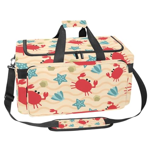 Sac d'entraînement fitness 30L avec organiseur de sac à motif marin