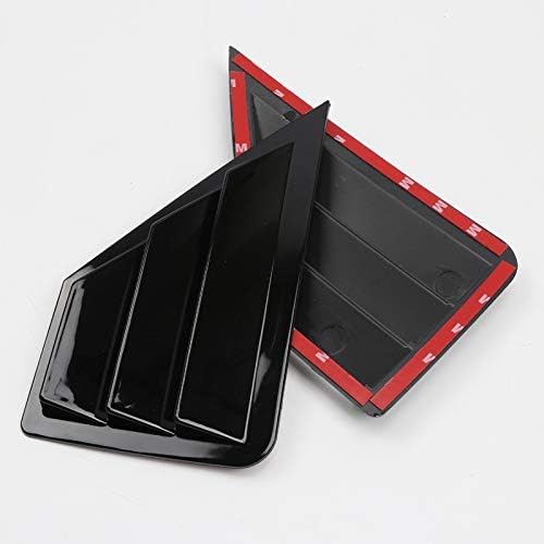 Miniatura 2 de Rejillas laterales traseras para ventana lateral de coche para C-HR CHR 2016-2021 2017 2018 2019 2020 Accesorios ABS negro brillante