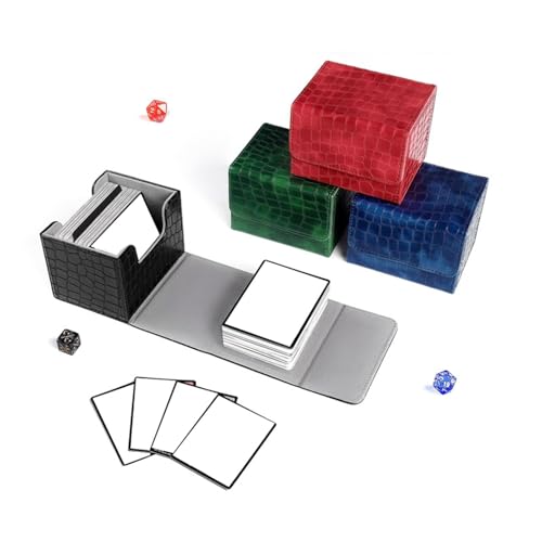 harayaa Caixa para Baralhos de Cartas, Capacidade para 210 Unidades, Verde