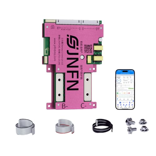 JNFN Smart BMS 13S-24S 160A 2.5A Active Balance Bluetooth Protection Board