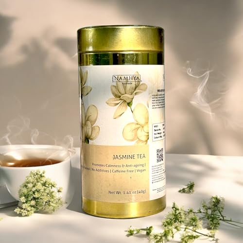 Image of Namhya Jasmine Tea | Stress Relief, Mood Uplift, Digestion | 20 Tea Bags