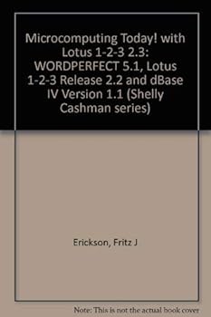 Hardcover Microcomputing Today! With Lotus 1-2-3 2.3 Book