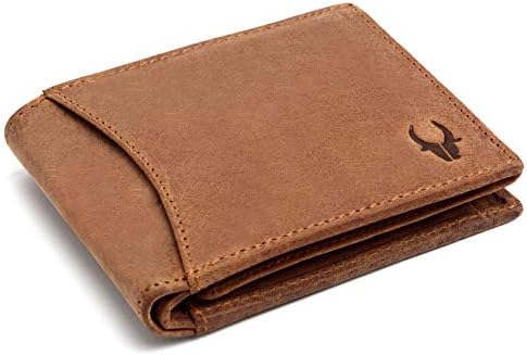 WILDHORN Genuine Leather Hand-Crafted Wallet For Men, Bifold Leather Wallet ,Model-WH1173