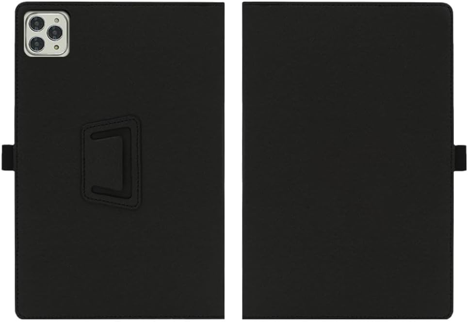 Compatible with Tuotatop X13 10-inch Tablet case, Full Coverage Ultra Slim PU Leather Cover Case Folding Stand Cover Protective Tablet Hand Strap Magnet (Black)
