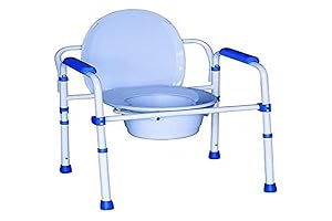 Silla plegable para el WC de aluminio 3 en 1