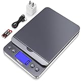 THINKSCALE Shipping Scale, 86lb/0.1oz Postal Scale with Hold and Tare, Scale for Packages, LCD Displ