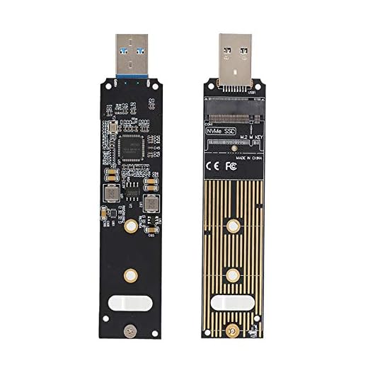 M.2 NVME para USB SSD adaptador de cartão adaptador SSD portátil para chip para Samsung Plug and Play Hot Plug and Pull