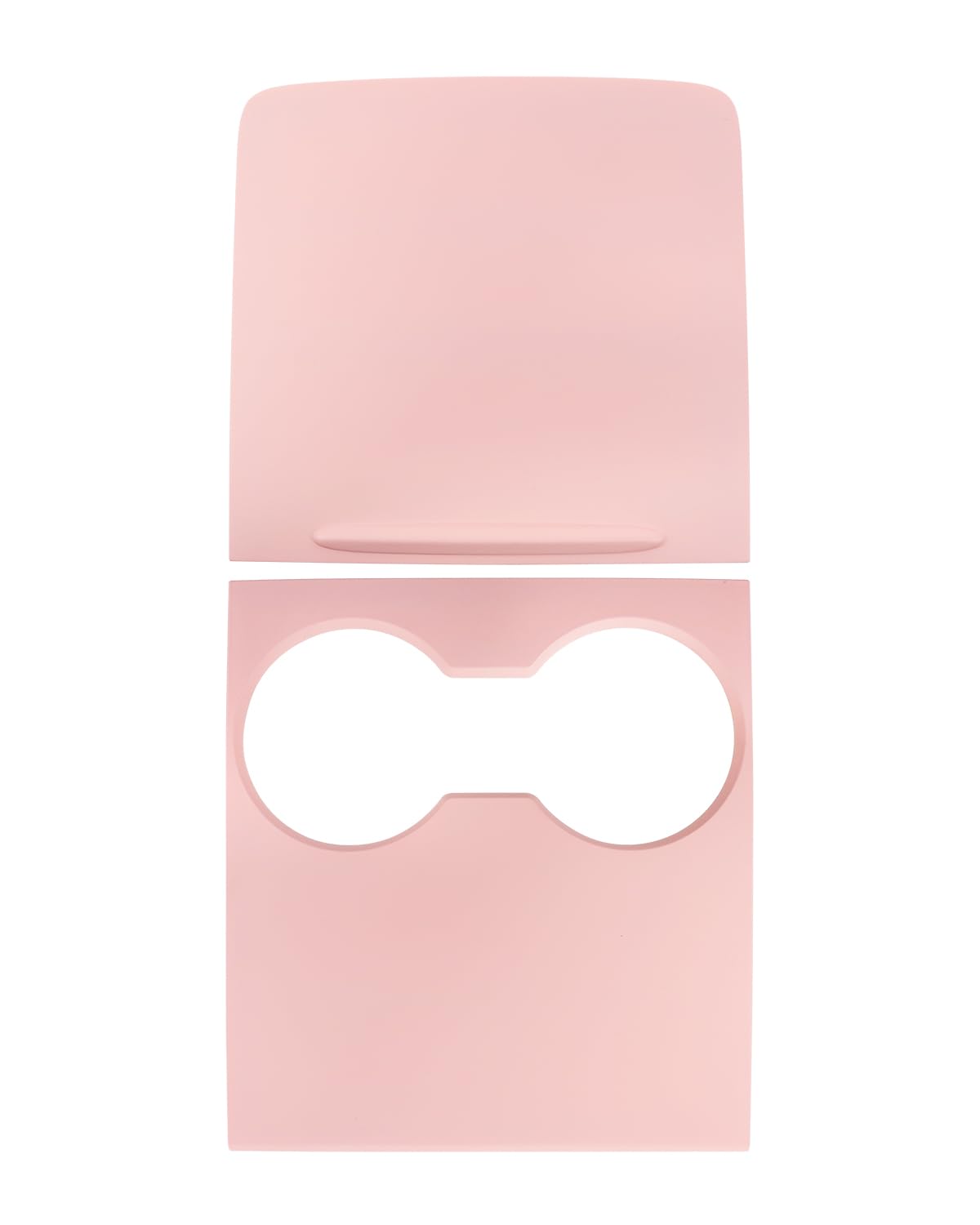 Center Console Cover, ABS Center Console Wrap Center Control Panel Compatible with Tesla Model 3 (2017-2023), Model y (2019-2025) (Pink)