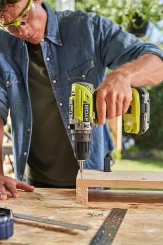 Ryobi R18PD3-0 ONE+ 18V Cordless Compact Percussion Drill (Body Only),Hyper Green