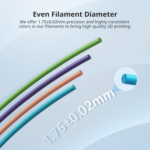 image for Anycubic PLA 3D Printer Filament, RFID PLA Filament Enhanced Smart Pri
