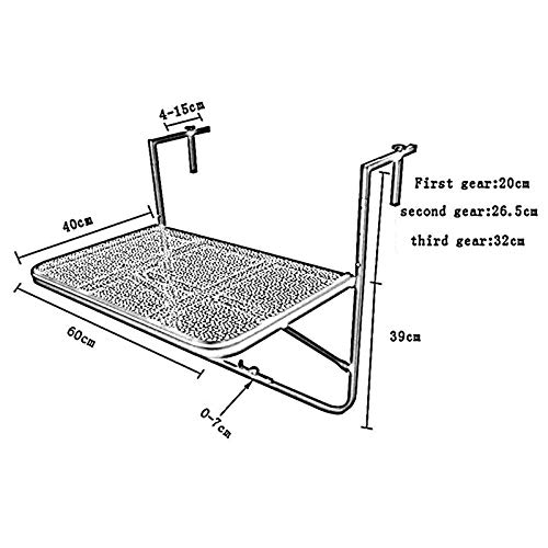Table à manger de jardin rabattable pour aménager un extérieur étroit - 8
