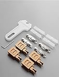 Conjunto completo de accesorios: Contiene las herramientas necesarias for la instalación y el mantenimiento.