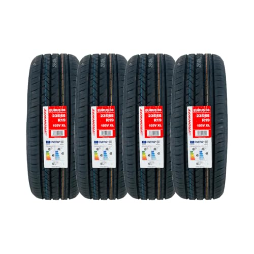 235/55R19 Fronway Eurus08 105V XL High Performance Radial Tyre – Durable Tread, Enhanced Grip, Fuel Efficient, Low Noise – SUV & Sedan Compatible | 235 55 19 (4)