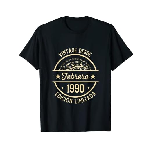 Cumpleaños Hombre Regalos Vintage Desde Febrero 1990 Camiseta