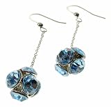  Janeo Earrings Homme Argent plaqué rhodium Saphir