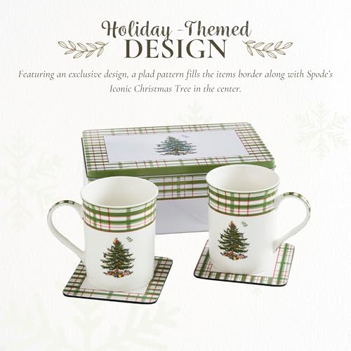 Set de 5 Mugs y Caja Spode Christmas Tree 2025 12 Oz miniatura 3