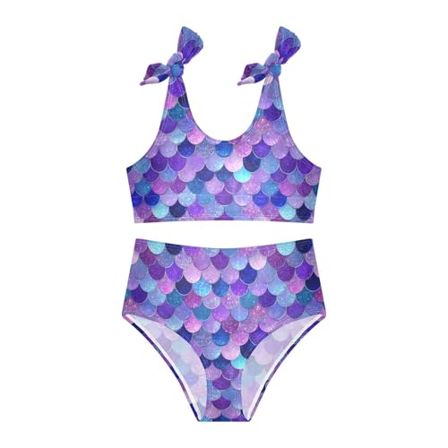 Image of Boccsty Summer Girls Swimsuits Kids Bikini Sets 2 Pcs Bathing Suit for 3T-12T