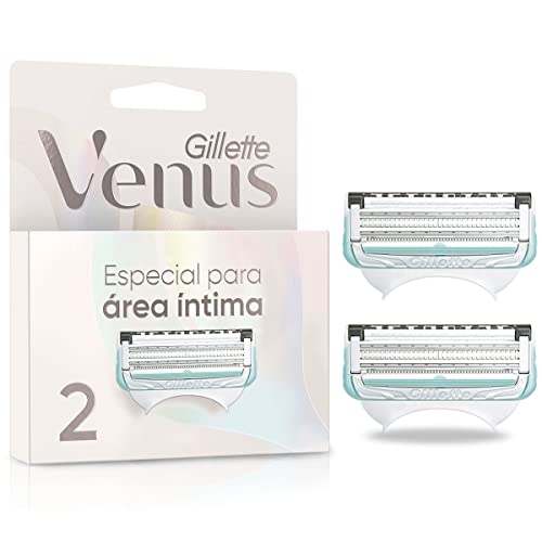 Gillette Venus para Área Íntima, Carga para Aparelho de Depilação Íntima 2 Unidades Gillette Venus para Área Íntima, Carga para Aparelho de Depilação Íntima 2 Unidades