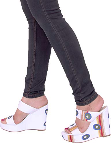 Image of FCK-3 Stretchable Denim Pencil Fit Regular Fit High Waist Jeans for Women