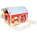 Le Toy Van Red Barn Premium Wooden Toys for Kids Ages 3 Years & Up