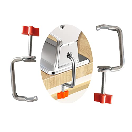 Lot de 2 pinces pour machine à pâtes, machine à pâtes, support de poignée de machine à pâtes, maison, machine à pâtes, pour la plupart des machines à pâtes (clip de maintien) Cover