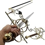 Warrior Replicas 16th Century Basket Hilt Rapier Sword Full Tang Tempered Hand Forge Historical Piece