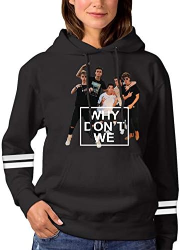 W-why_Dont-We Women's Hoodie Pullover Sweater Sweatshirt Hat Pouch Cotton Pocket Jacket