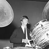 ART.COM Wall Photo Ringo Starr Playing the Drums by Associated Newspapers, 16' x 16'