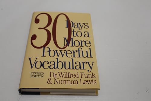 30 Days to a More Powerful Vocabulary 0760745870 Book Cover