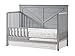 Oxford Baby 3 PC Nursery Set Montauk 4-in-1 Convertible Crib, Farmhouse Gray, GreenGuard Gold Certified Montauk Toddler Guard Rail, and a Montauk Full-Size Bed Conversion Kit, Farmhouse Gray